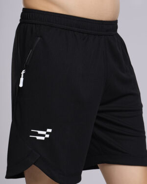 M-MOTION TECH- BLACK M-Motion Tech Sports Shorts