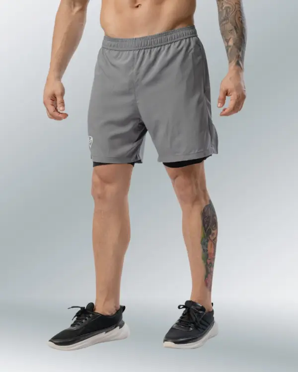intenseGREY-01 M-Intense Sports Shorts