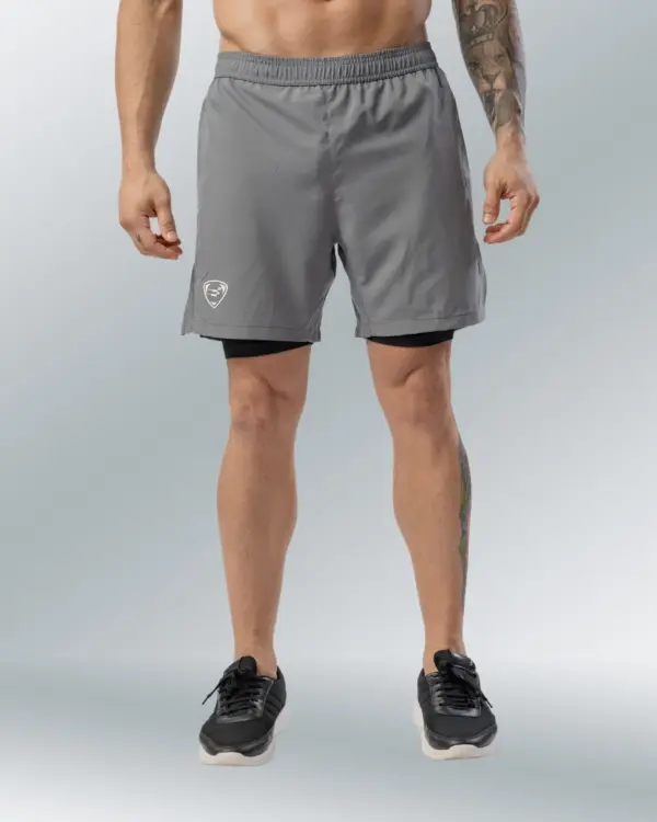 intenseGREY-02 M-Intense Sports Shorts
