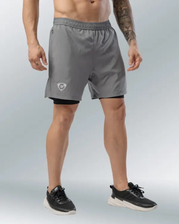 intenseGREY-03 M-Intense Sports Shorts