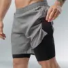 intenseGREY-05 M-Intense Sports Shorts