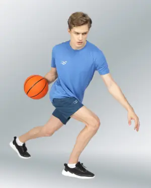 mhyperstride-TEAL1 M- Hyper Drive Sports Shorts