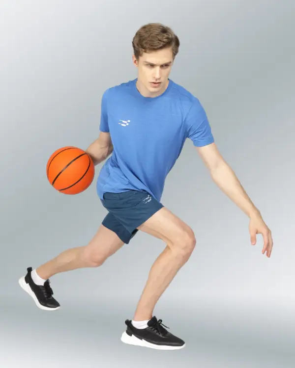 mhyperstride-TEAL1 M- Hyper Drive Sports Shorts