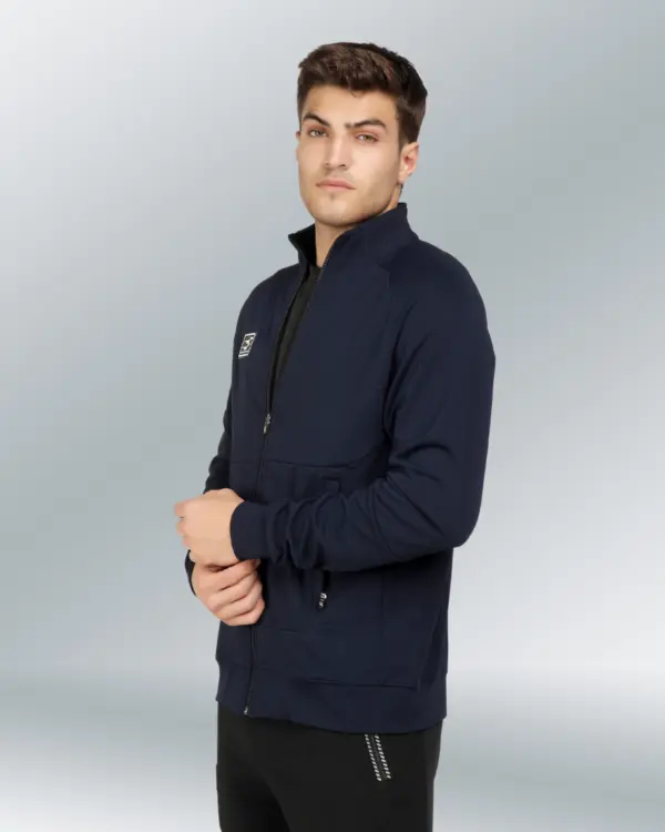 ttflyflex-Navy1 Track Top - Fly Flex